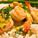 Tropical Delight: Crafting Coconut Curry Shrimp with Rice
