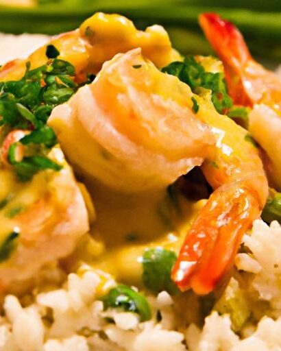 Tropical Delight: Crafting Coconut Curry Shrimp with Rice