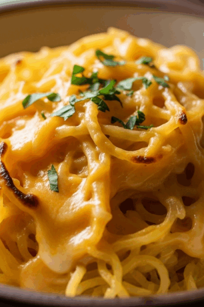 Spaghetti Squash Mac & Cheese