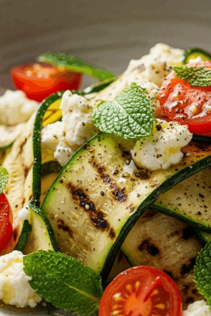 Grilled Zucchini Salad