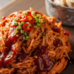 Slow Cooker BBQ Pulled Chicken