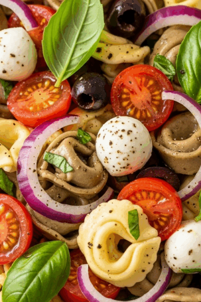 Tuscan Tortellini Salad