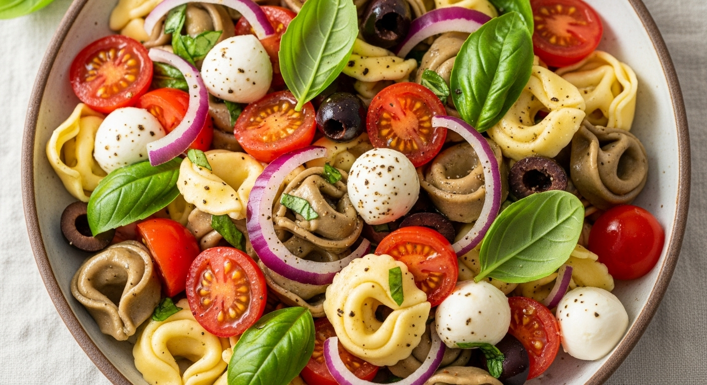 Tuscan Tortellini Salad
