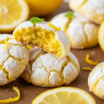 Lemon Crinkle Cookies