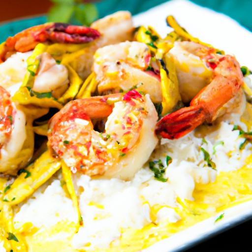Tropical Delight: Crafting Coconut Curry Shrimp with Rice