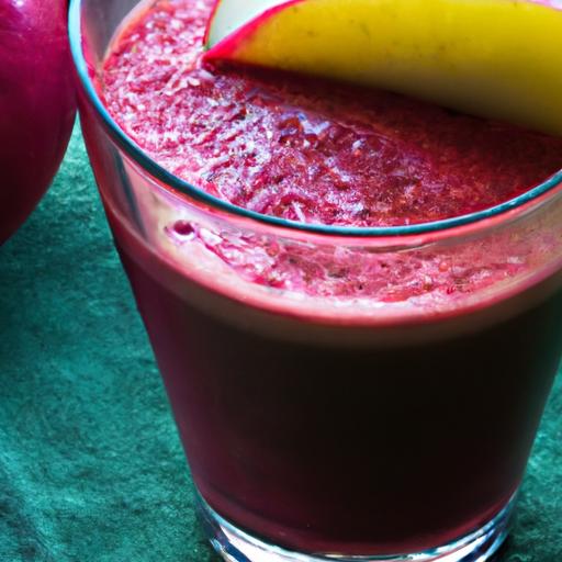 Boost Your Immunity with a Vibrant Apple Beet Smoothie