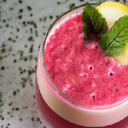 Beet Smoothie Boost: Vibrant Nutrition in Every Sip