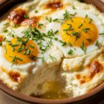 Baked Cottage Cheese Eggs