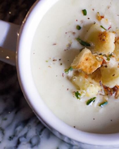 Velvety Cauliflower Potato Soup: Creamy Comfort in a Bowl
