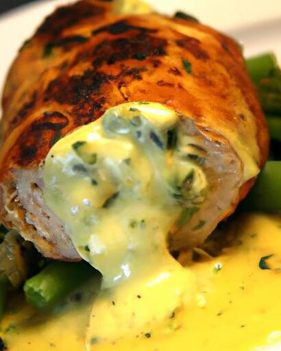 Tony’s Grilled Stuffed Chicken with Velvety Cream Sauce Delight