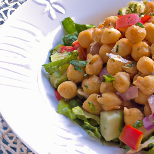 Mediterranean Chickpea Salad: Fresh, Flavorful, and Nutritious