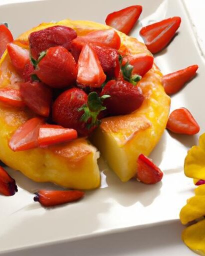 Sweet Harmony: Orange Blossom Strawberry Shortcake Delight