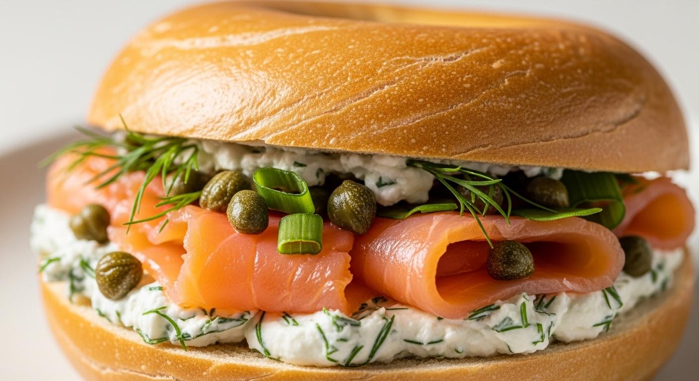 Smoked Salmon Bagel