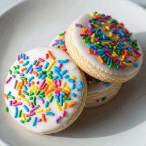 Sugar Cookies with Sprinkles