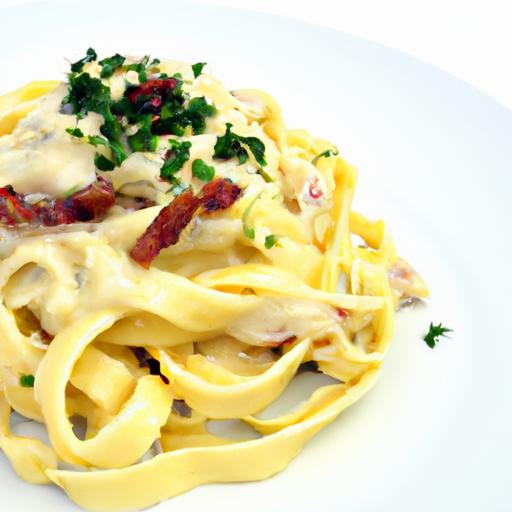 Fettuccine Carbonara: Classic Comfort Meets Creamy Delight