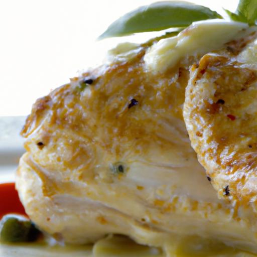 Tony's Grilled Stuffed Chicken with Velvety cream Sauce Delight
