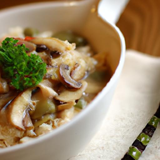 Hearty Mushroom Soup Rice⁤ with Chicken: ⁣A Comfort Feast