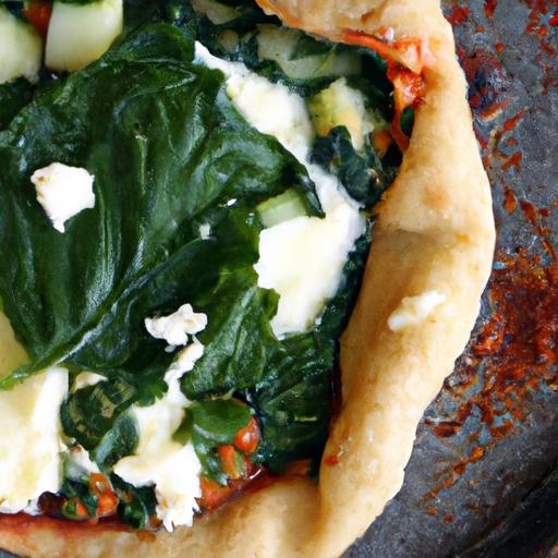 Tiny Twists: Mini spinach & Cheese Pita Pizzas Delight