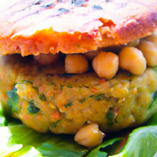 Chickpea Veggie Burgers: ‍A Tasty Twist on Healthy⁤ Eats