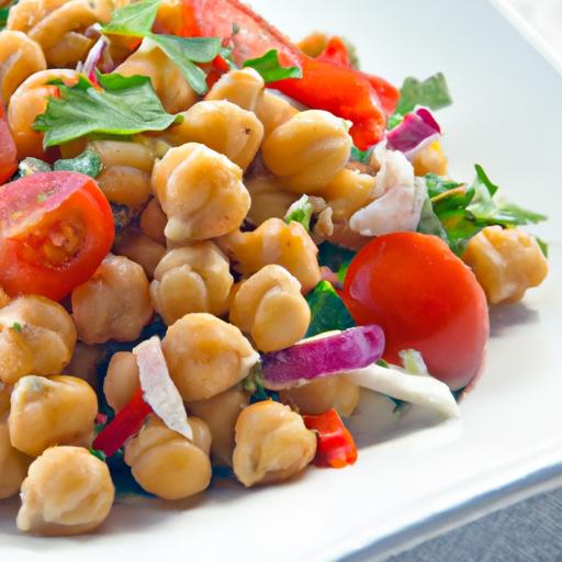 Mediterranean Chickpea Salad: Fresh, Flavorful, and Nutritious