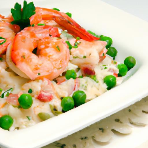 Creamy Shrimp & Peas Risotto: A Flavorful Seafood Delight