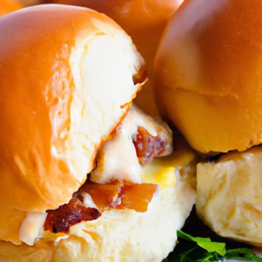 Sweet Sunrise: Hawaiian Roll Breakfast Sliders with Maple Glaze