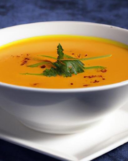 Zesty Carrot & Crystallized Ginger Soup Recipe to Savor