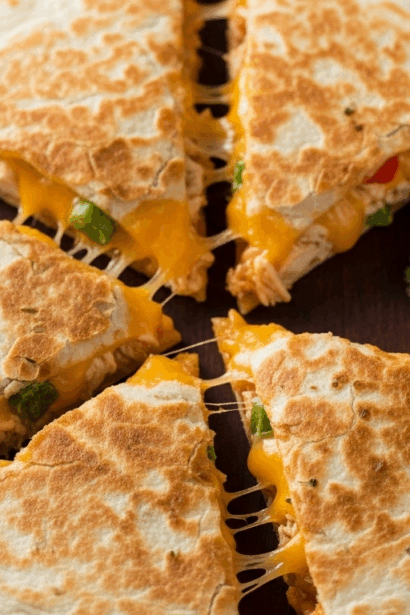 Cheesy Chicken Quesadilla