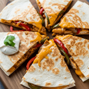 Chicken Fajita Quesadillas