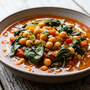 Chickpea & Spinach Stew