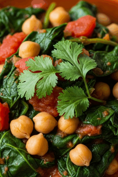 Chickpea & Spinach Stew