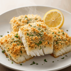  Baked Parmesan Cod
