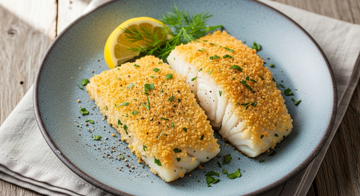 Baked Parmesan Cod