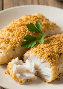 Baked Parmesan Cod