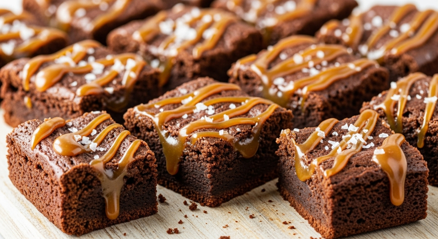 Salted Caramel Brownies