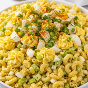 Deviled Egg Pasta Salad