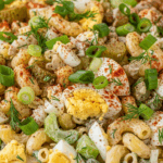 Deviled Egg Pasta Salad