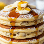Fluffy Banana Pancakes