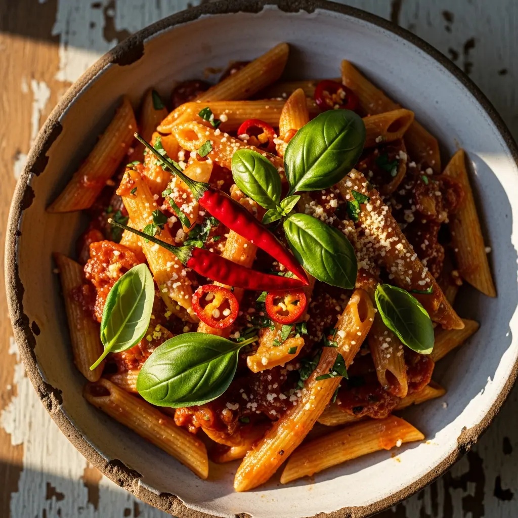 Fiery Penne Arrabbiata: A Spicy Italian Classic Unveiled