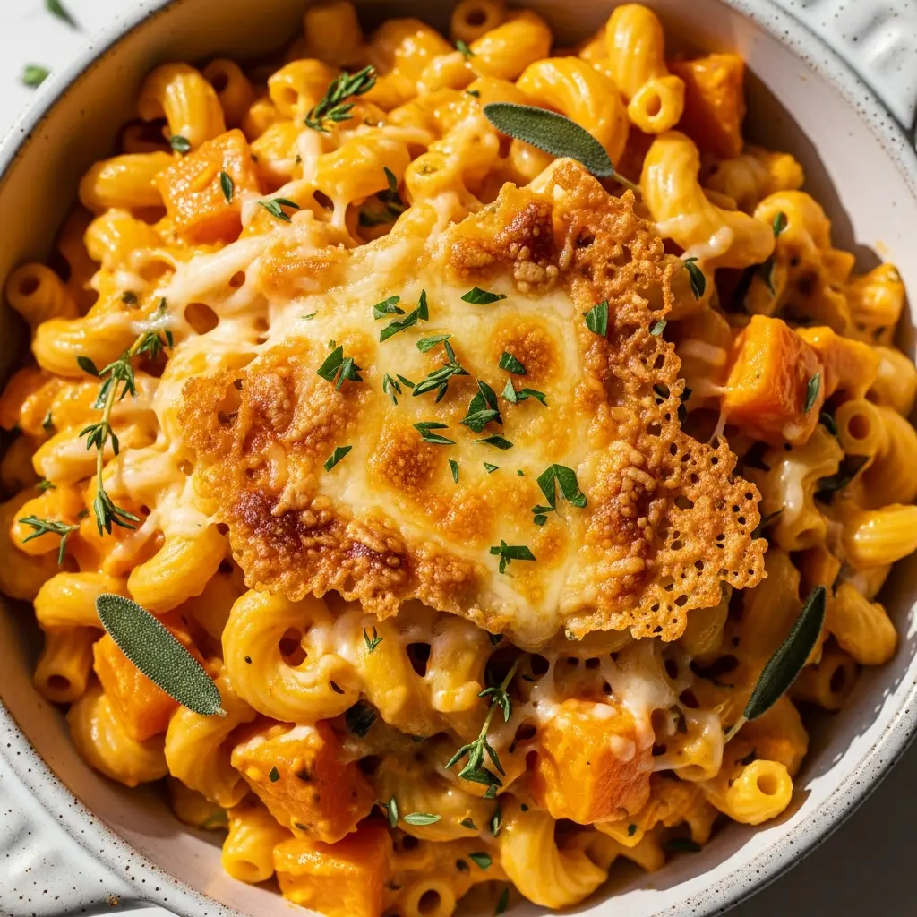Butternut Squash Mac and Cheese