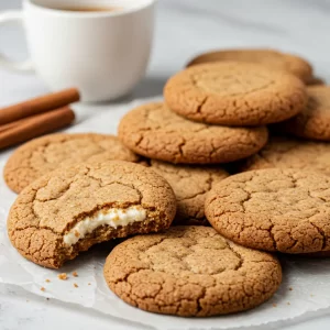 Irresistible Cinnamon Cream Cheese Cookies: A Soft Delight