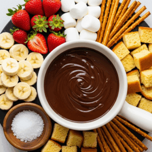 Homemade Chocolate Fondue