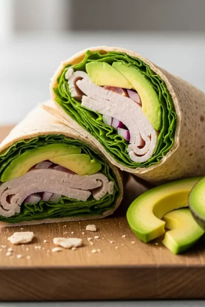 Turkey & Avocado Wraps: A Nutritious Twist on Lunch