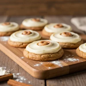 Irresistible Cinnamon Cream Cheese Cookies: A Soft Delight