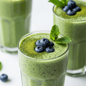 Matcha Blueberry Smoothie