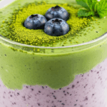 Matcha Blueberry Smoothie