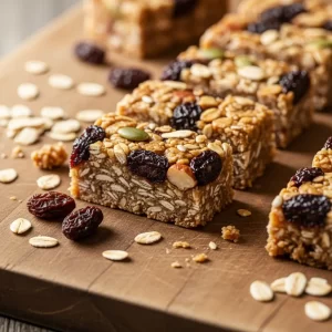 Oatmeal Raisin Energy Bars