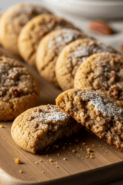 Pecan Shortbread Cookies