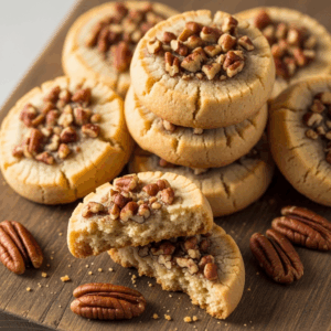 Pecan Shortbread Cookies