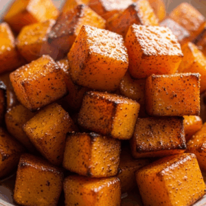 Roasted Pumpkin with Warm Cinnamon & Nutmeg Spice